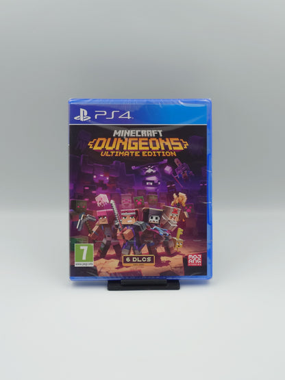 Minecraft Dungeons - Ultimate Edition (PS4, UK PAL) - Factory Sealed