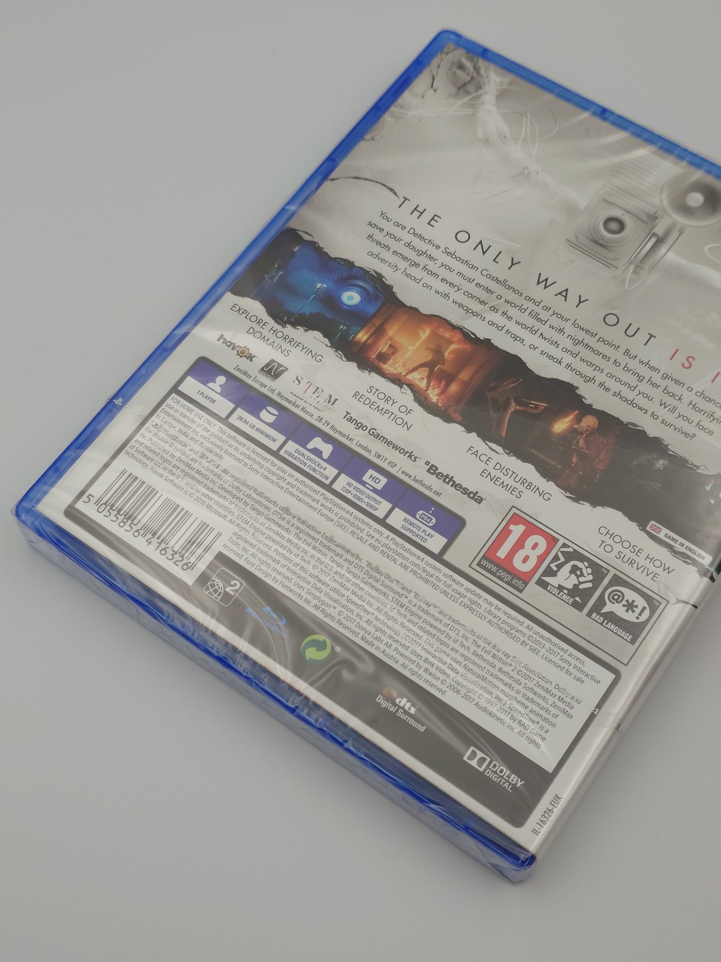 The Evil Within 2 (PS4, UK PAL) – Factory Sealed