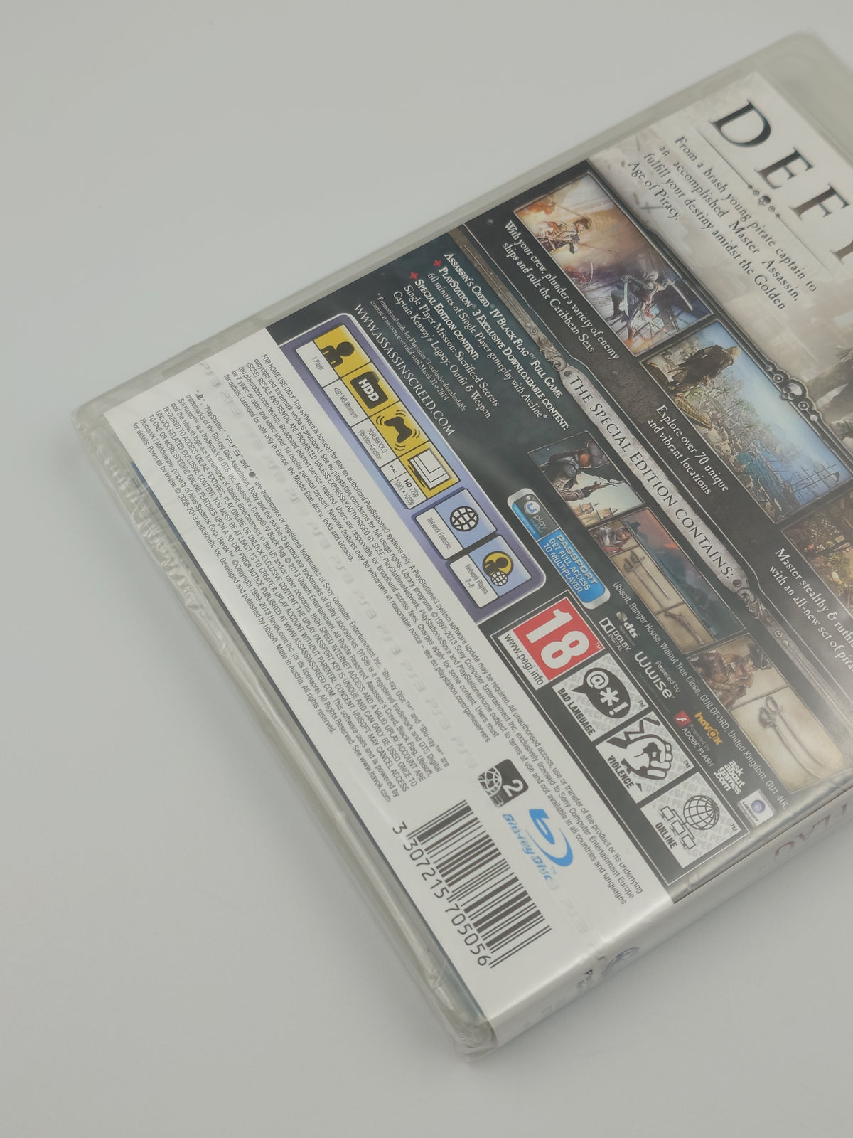Assassin’s Creed IV: Black Flag - Special Edition (PS3, UK PAL) - Factory Sealed