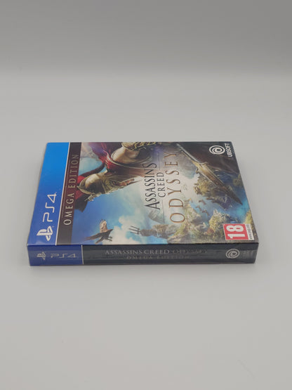 Assassin's Creed Odyssey – Omega Edition with Custom Acrylic Display Case (PS4, UK PAL) – Factory Sealed