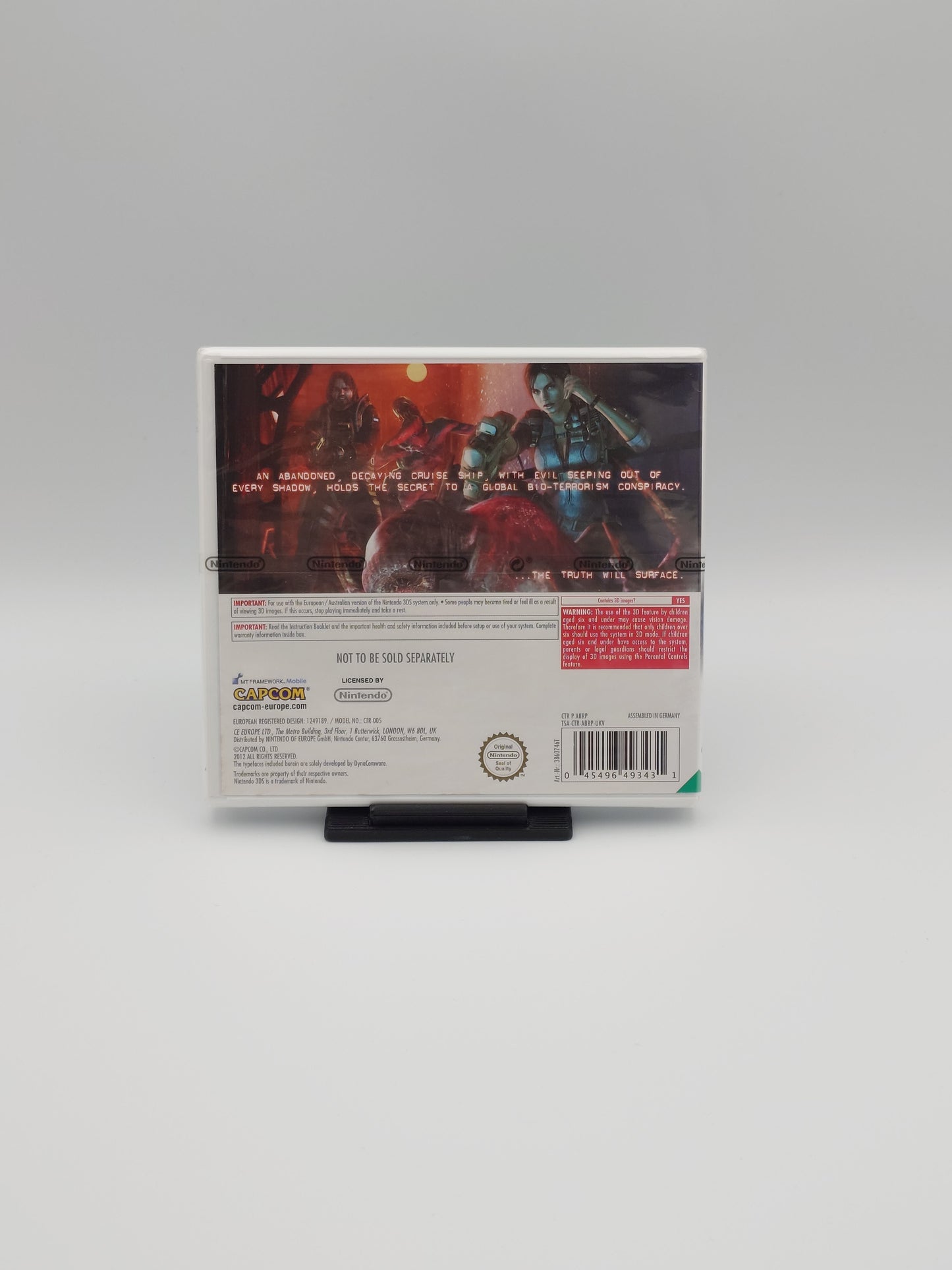 Resident Evil: Revelations – Pre-sale Lenticular Box (Nintendo 3DS, UKV) – Factory Sealed