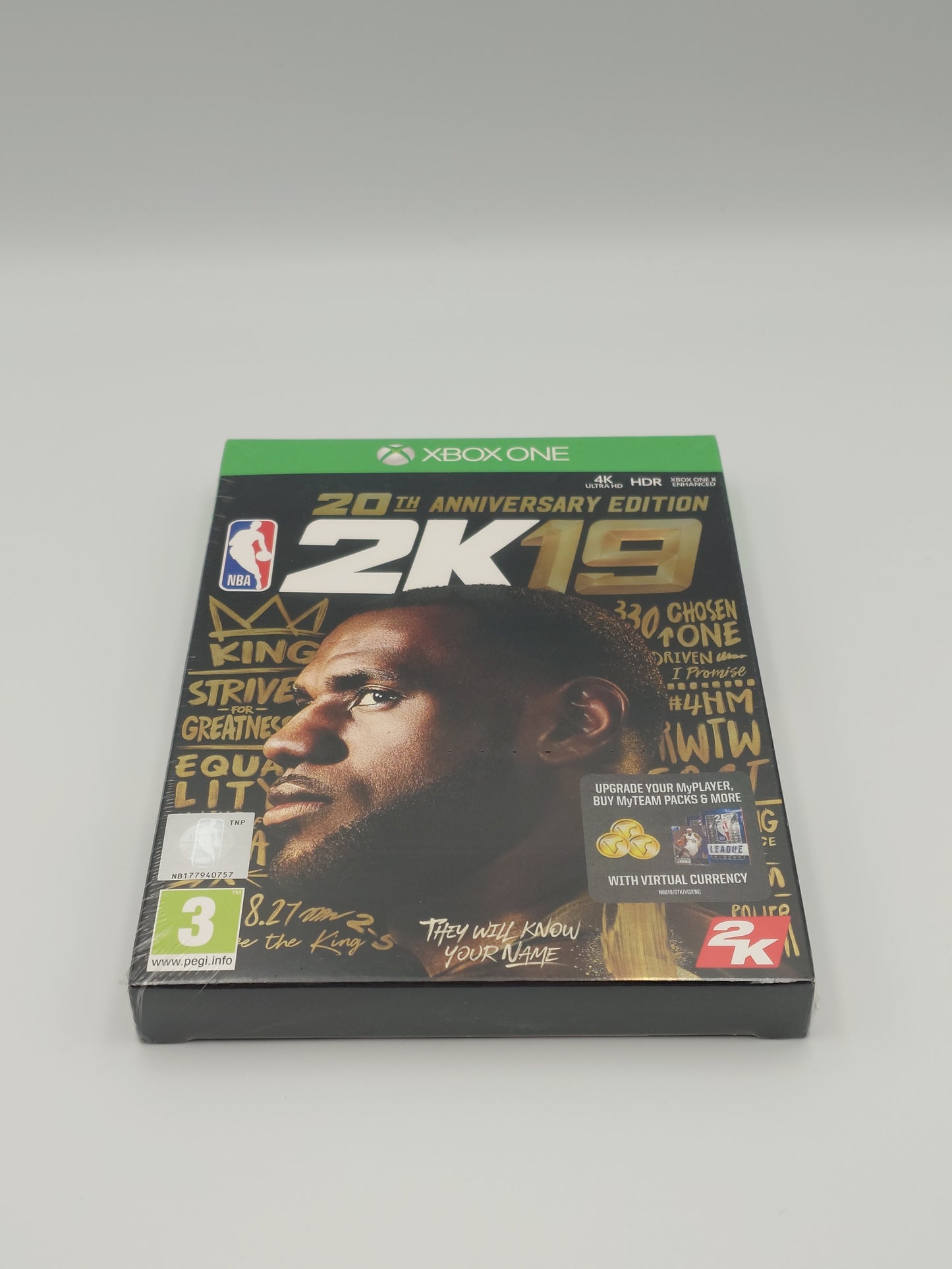 NBA 2K19: 20th Anniversary Edition (Xbox One, PAL) – Factory Sealed