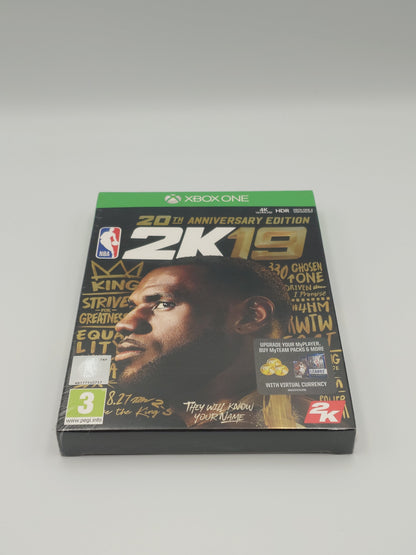 NBA 2K19: 20th Anniversary Edition (Xbox One, PAL) – Factory Sealed