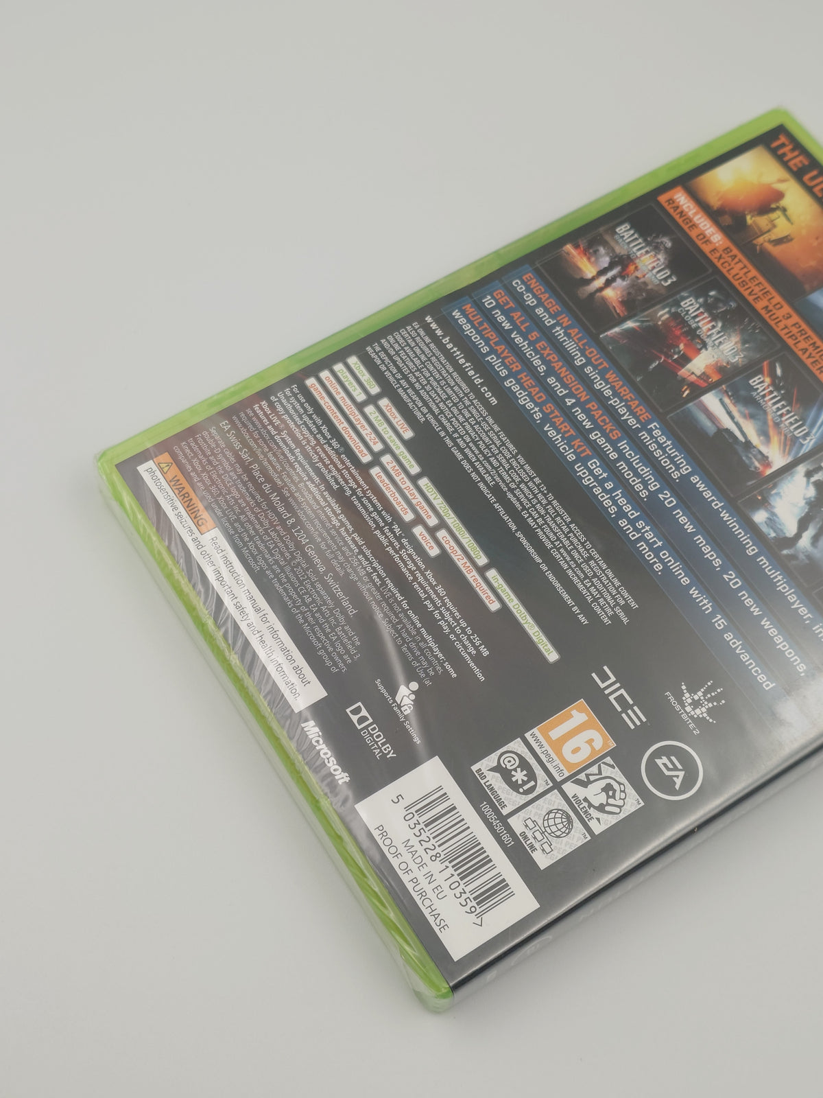 Battlefield 3 - Premium Edition (Xbox 360, PAL) - Factory Sealed