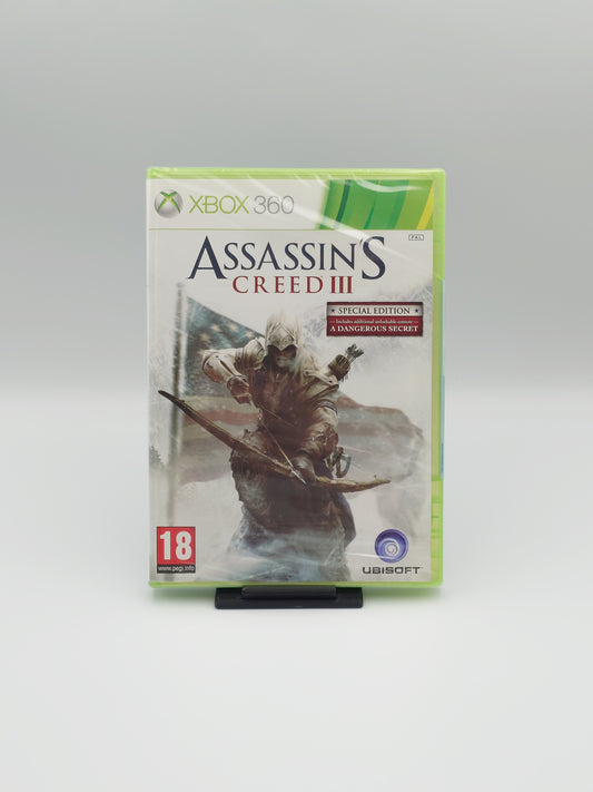 Assassin’s Creed 3 – Game Exclusive Special Edition (Xbox 360, PAL) – Factory Sealed