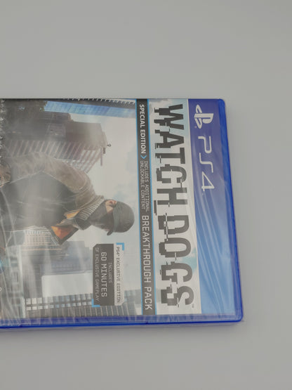 Watch Dogs – Special Edition (PS4, UK PAL) – Factory Sealed