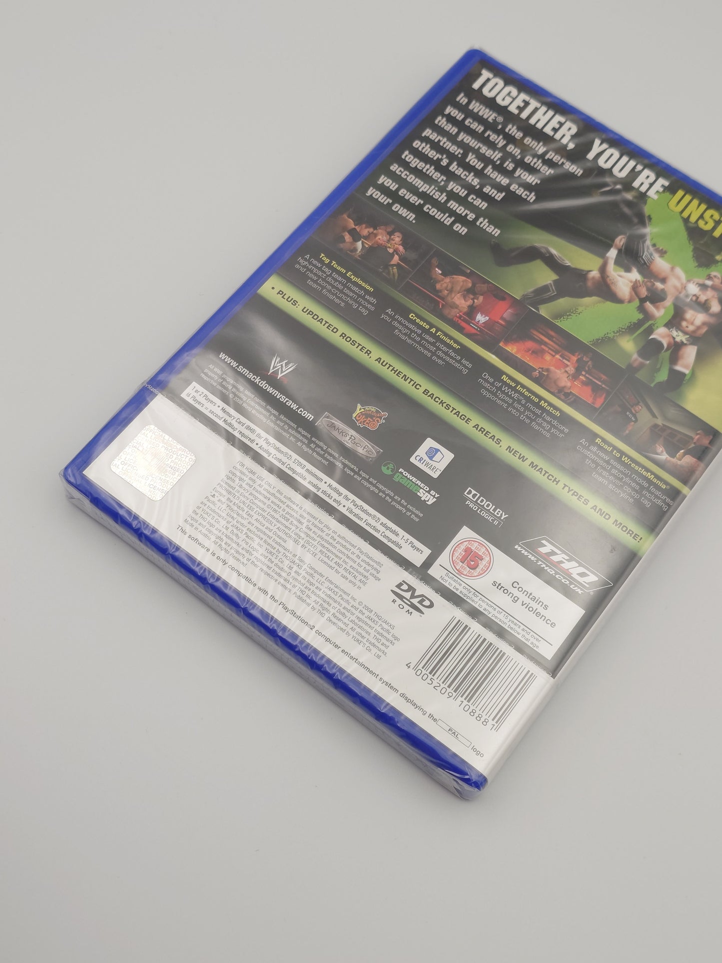 WWE Smackdown vs Raw 2009 (PS2, UK PAL) – Factory Sealed