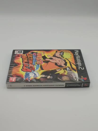 Naruto Shippuden: Ultimate Ninja 4 – Slipcover Variant (PS2, UK PAL) – Factory Sealed