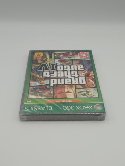 Grand Theft Auto IV (Xbox 360 Classics, PAL) – Factory Sealed