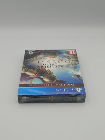 Assassin's Creed Odyssey – Omega Edition with Custom Acrylic Display Case (PS4, UK PAL) – Factory Sealed