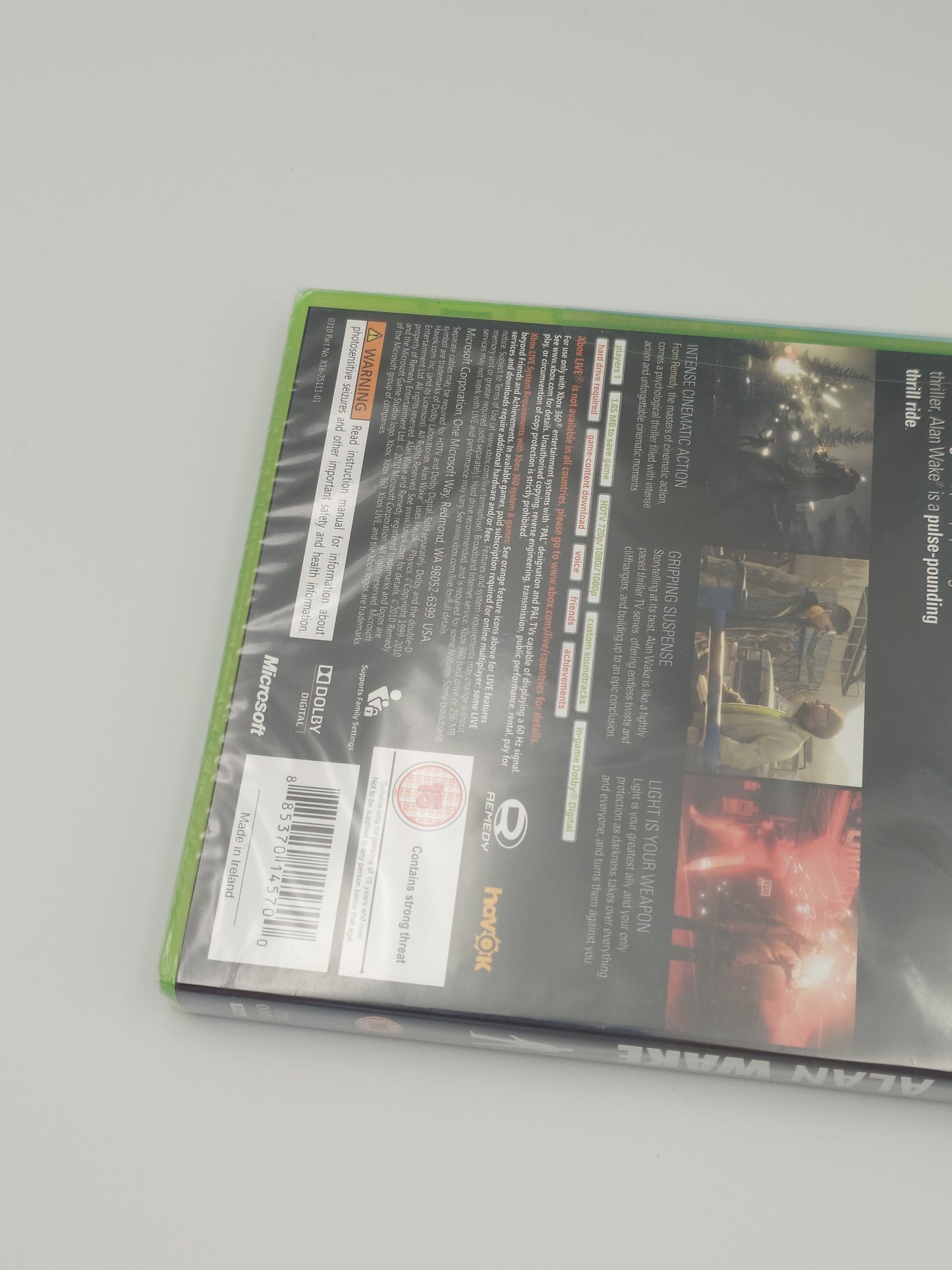 Alan Wake (Xbox 360, PAL) – Factory Sealed