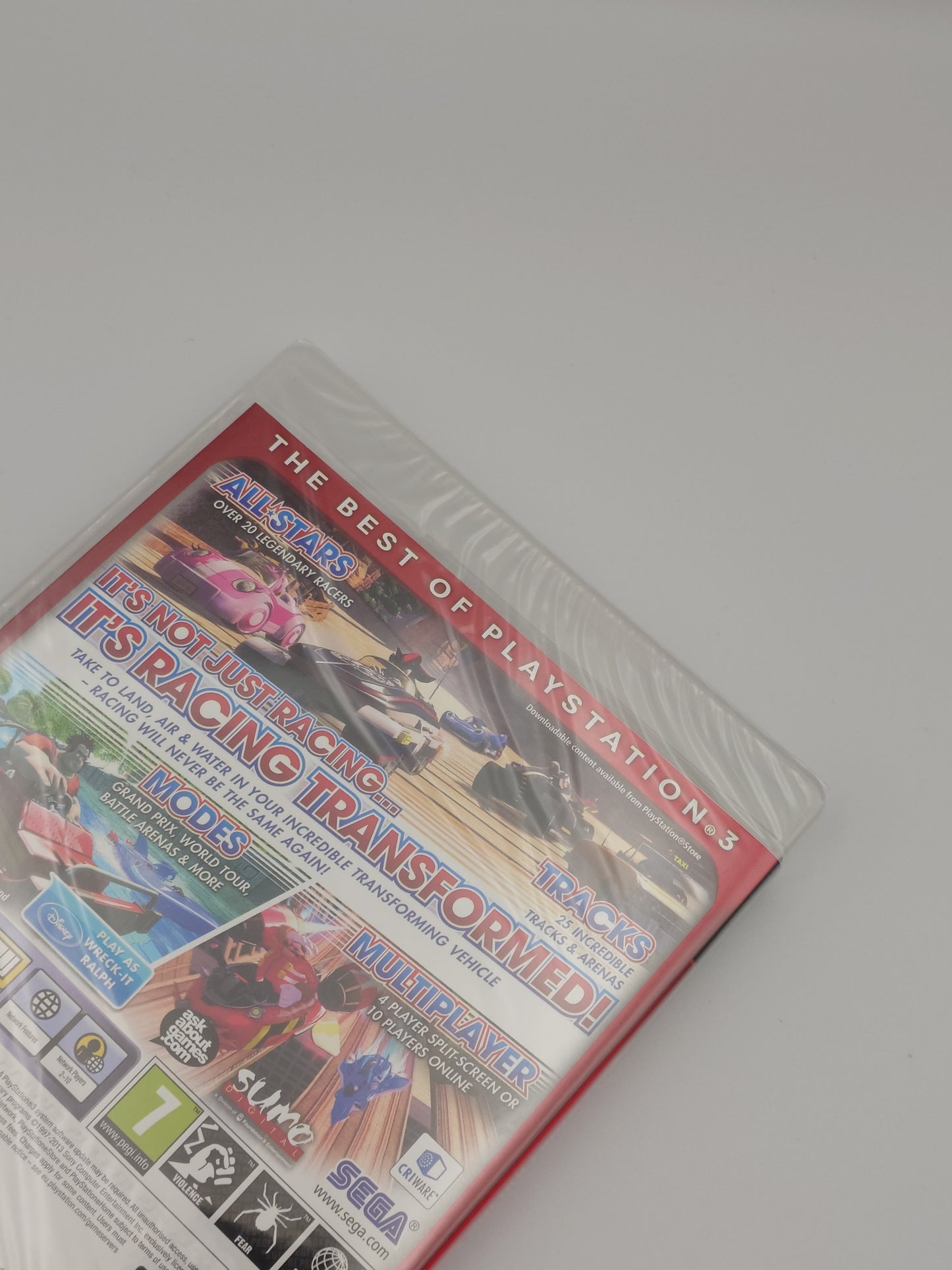 Sonic & All Stars Racing: Transformed (PS3 Essentials, UK PAL) – Factory Sealed