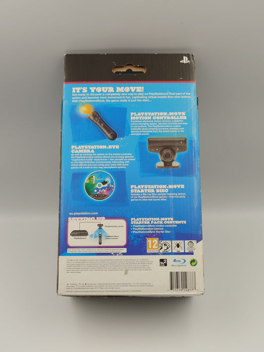 PlayStation Move Starter Pack (PS3, PAL) - Factory Sealed