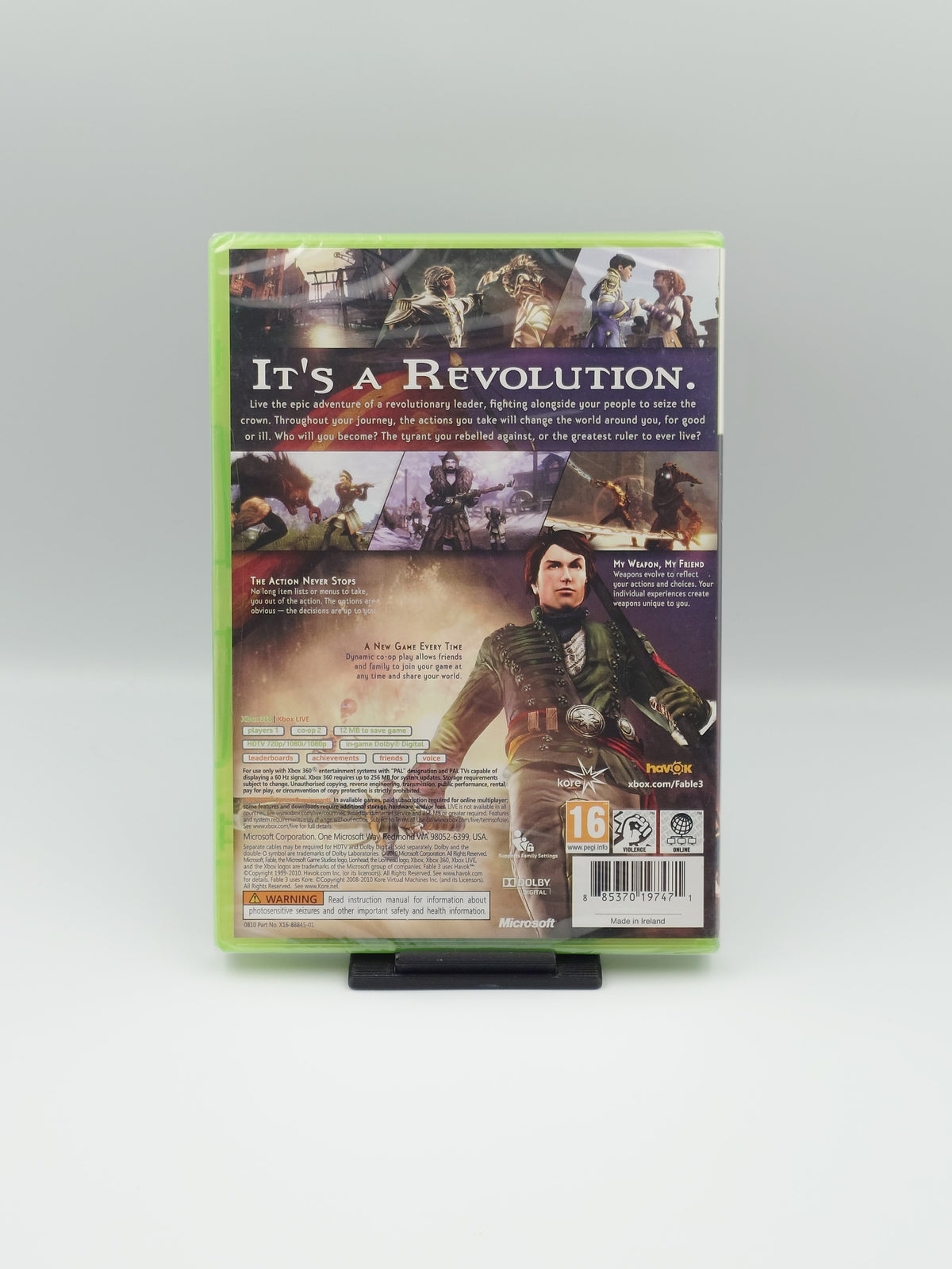 Fable III (Xbox 360, PAL) - Factory Sealed