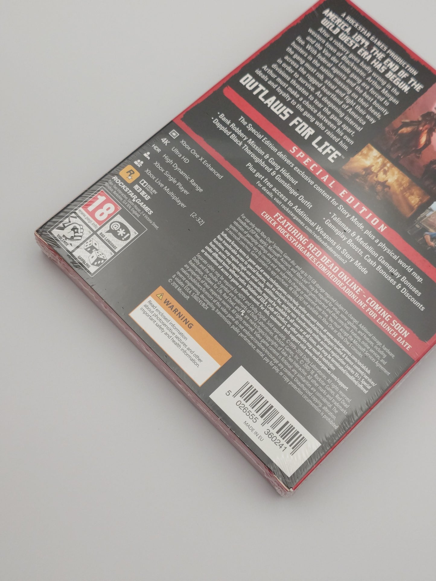 Red Dead Redemption 2 – Special Edition (Xbox One, PAL) – Factory Sealed