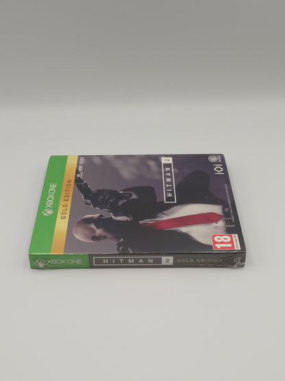 Hitman 2 – Gold Edition Steelbook (Xbox One, PAL) – Factory Sealed