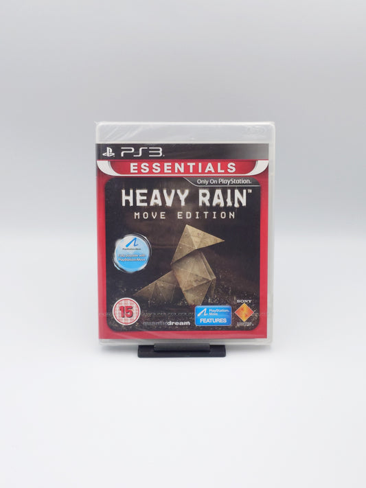Heavy Rain – Move Edition (PS3 Essentials, UK PAL) – Factory Sealed