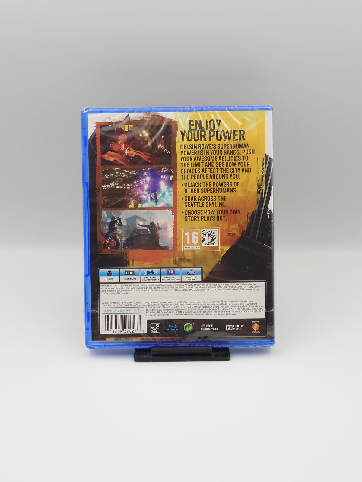 inFAMOUS Second Son (PS4, UK PAL) - Factory Sealed