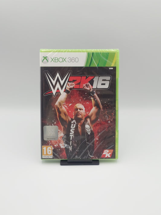 WWE 2K16 (Xbox 360, PAL) – Factory Sealed