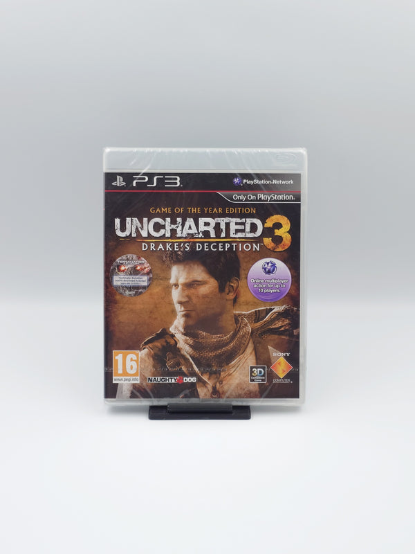 Uncharted 3: Drake's Deception - Game of the Year Edition (PS3, UK PAL) - Factory Sealed