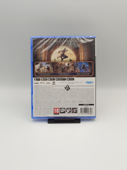Assassin's Creed Mirage (PS5, UK PAL) – Factory Sealed