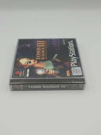 Tomb Raider III: Adventures of Lara Croft (PS1, UK PAL) – Factory Sealed