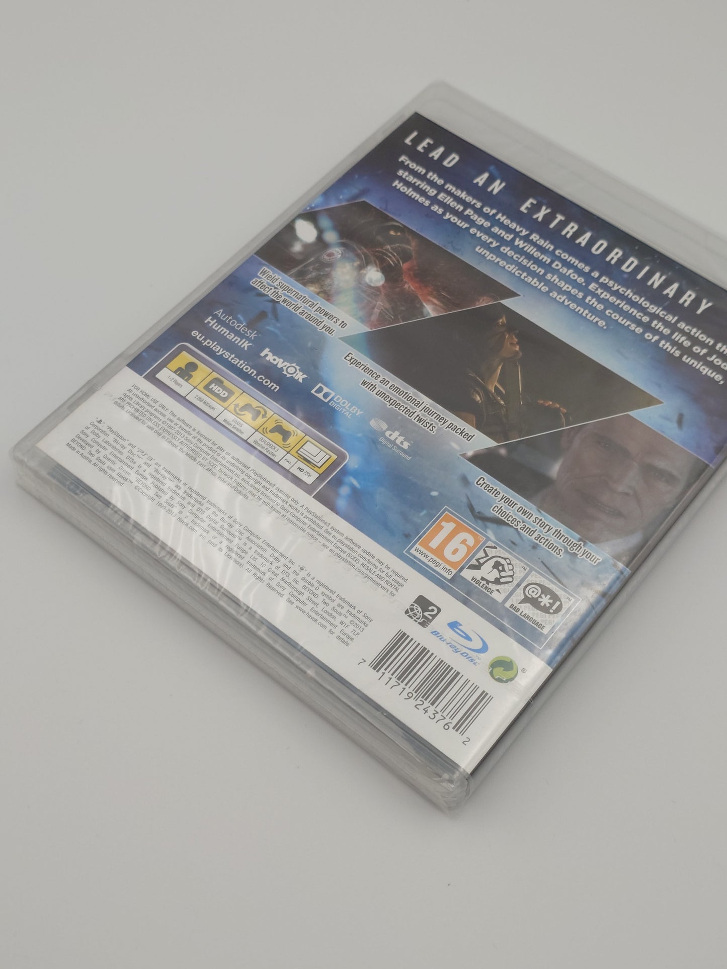 Beyond: Two Souls (PS3, UK PAL) – Factory Sealed