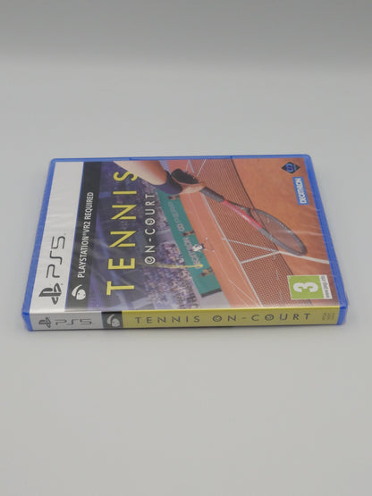 Tennis: On-Court (PS5, UK PAL) – Factory Sealed