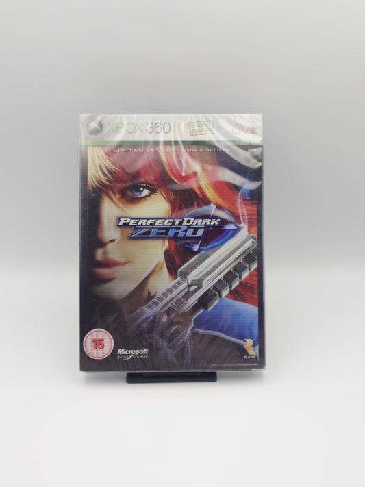 Perfect Dark Zero – Limited Collector's Edition (Xbox 360, PAL) – Factory Sealed