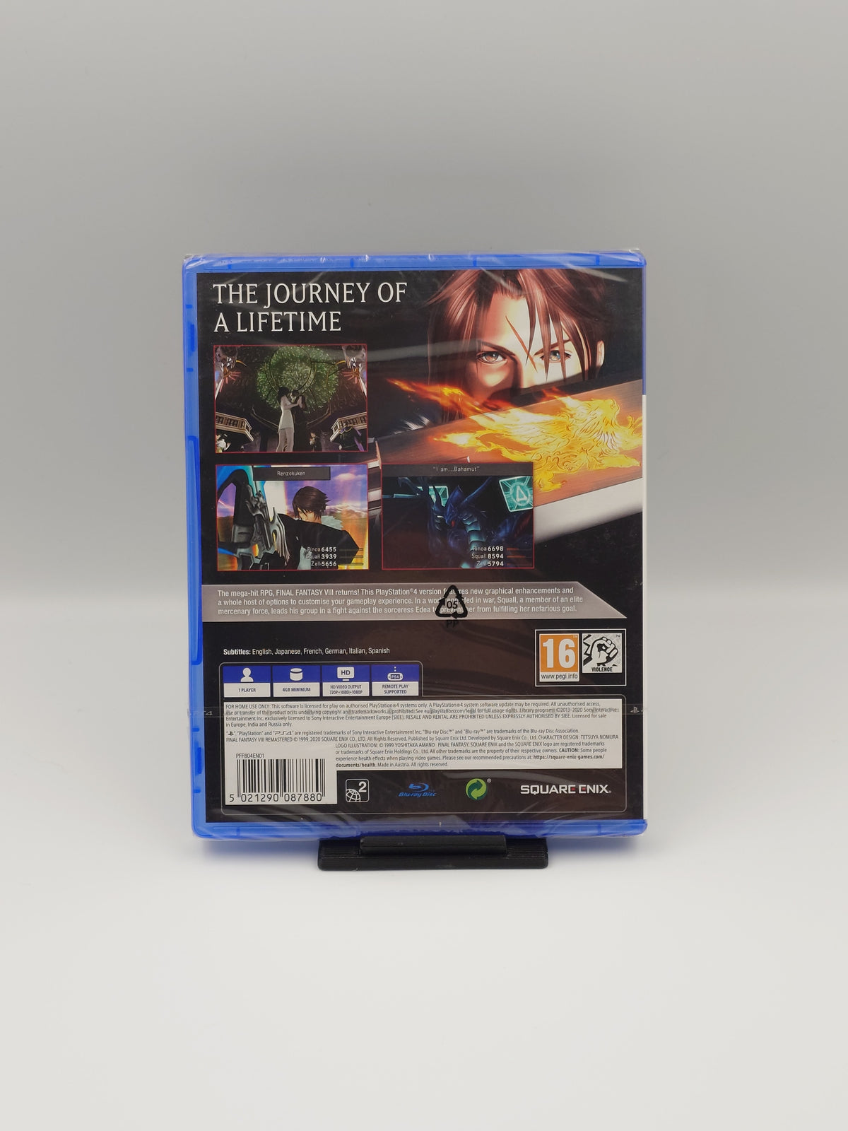 Final Fantasy VIII Remastered (PS4, UK PAL) - Factory Sealed