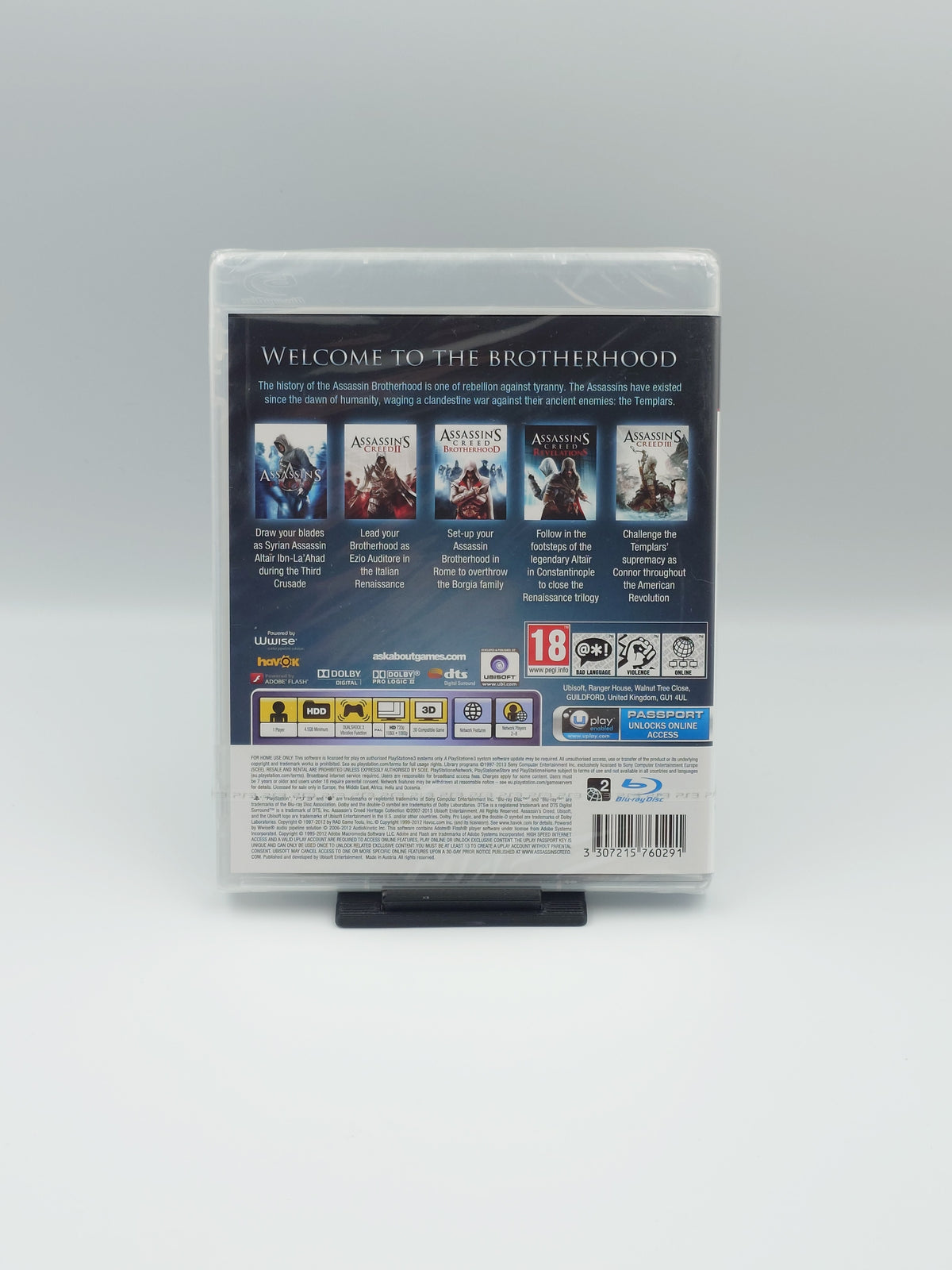 Assassin's Creed Heritage Collection (PS3, UK PAL) - Factory Sealed