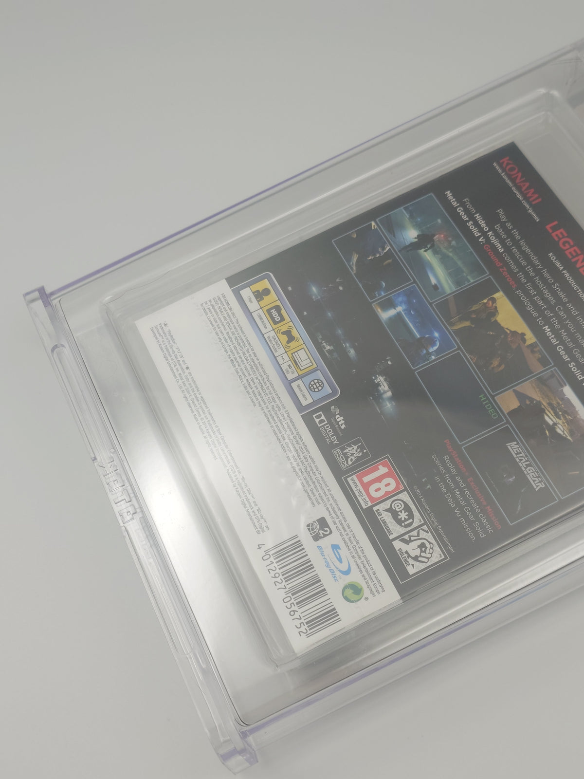 Metal Gear Solid V: Ground Zeroes (PS3, UK PAL, Factory Sealed) - PSA Graded 9.6 A+