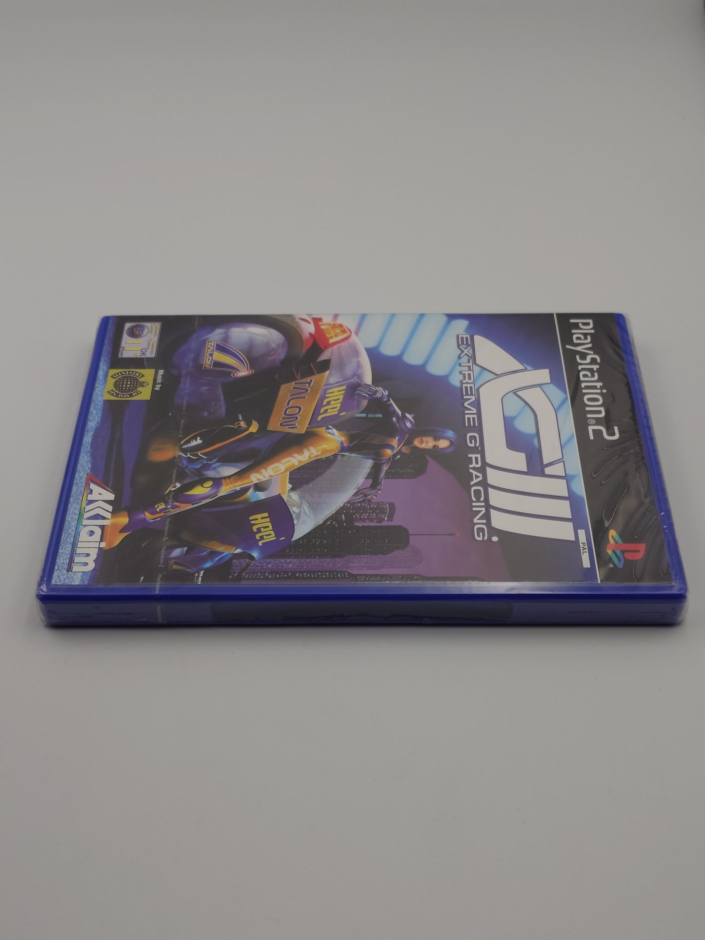 XGIII Extreme-G Racing (PS2, UK PAL) - Factory Sealed