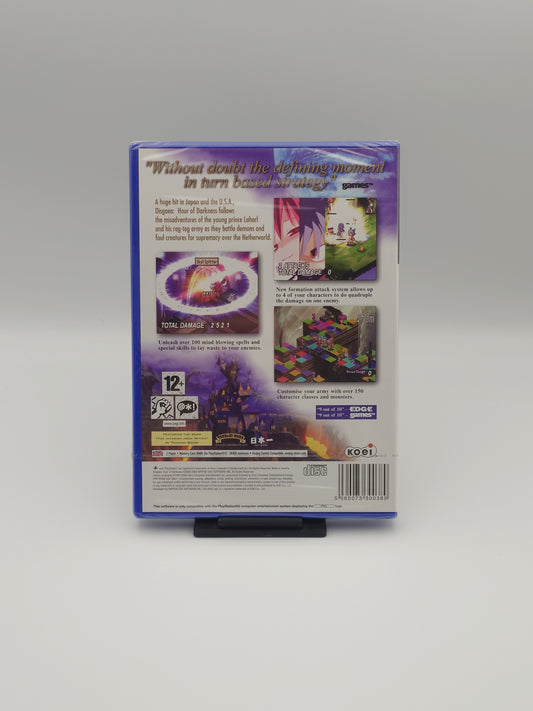 Disgaea: Hour of Darkness (PS2, UK PAL) – Factory Sealed