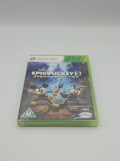 Epic Mickey 2: The Power of Two (Xbox 360, PAL) – Factory Sealed