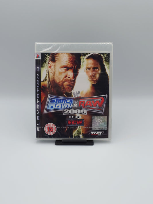 WWE Smackdown Vs Raw 2009 (PS3, UK PAL) – Factory Sealed