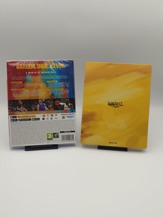 NBA 2K22 – NBA 75th Anniversary Edition & Pre-Order Steelbook (PS5, UK PAL) – Factory Sealed