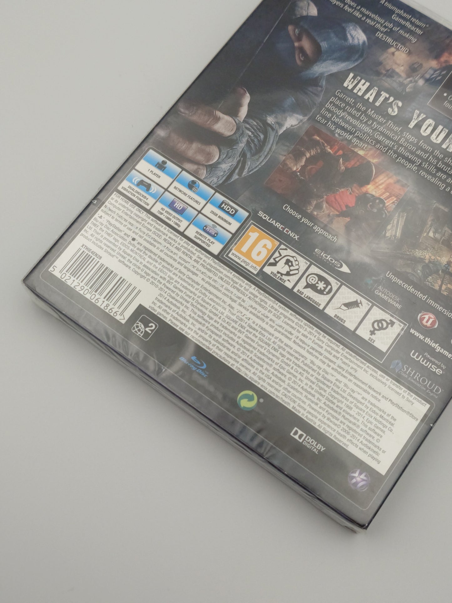 Thief – Limited Edition (PS4, UK PAL) – Factory Sealed