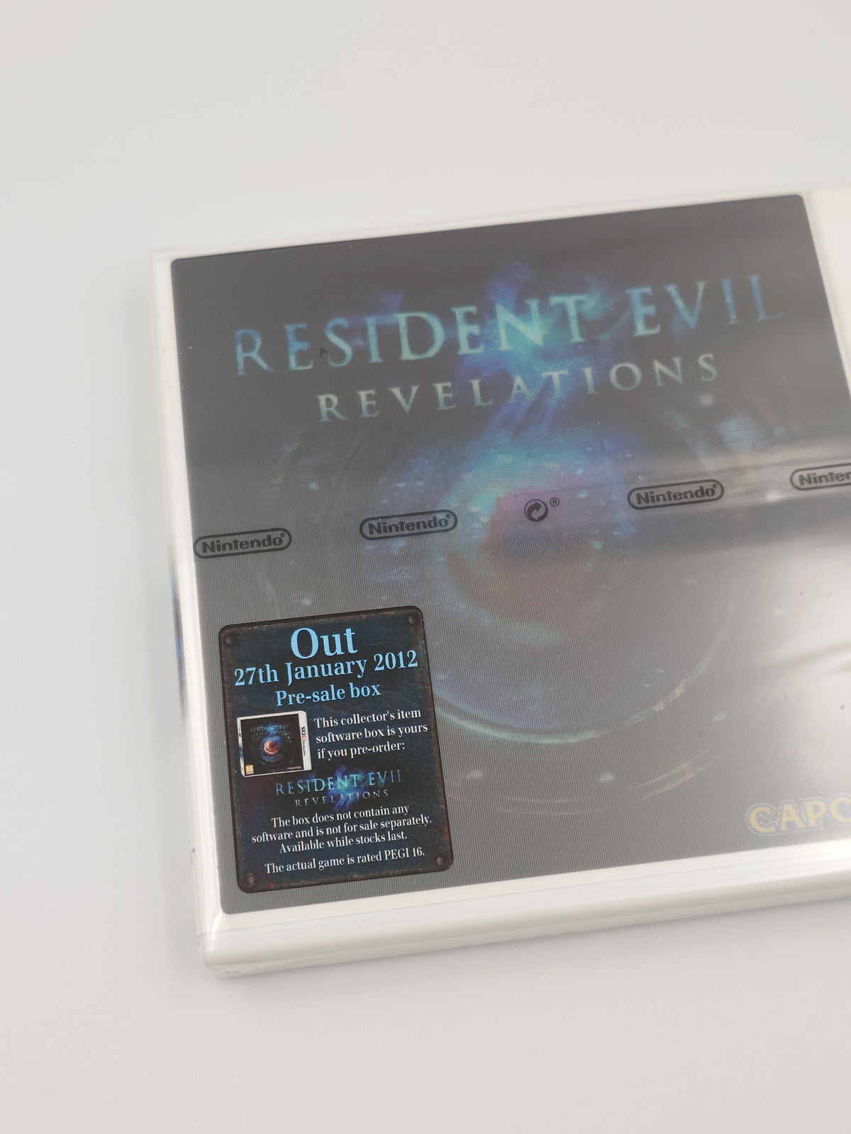Resident Evil Revelations - Pre-sale Box (Nintendo 3DS, UK PAL) - Factory Sealed