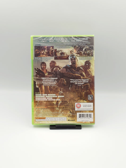 Gears of War 3 (Xbox 360, PAL) - Factory Sealed