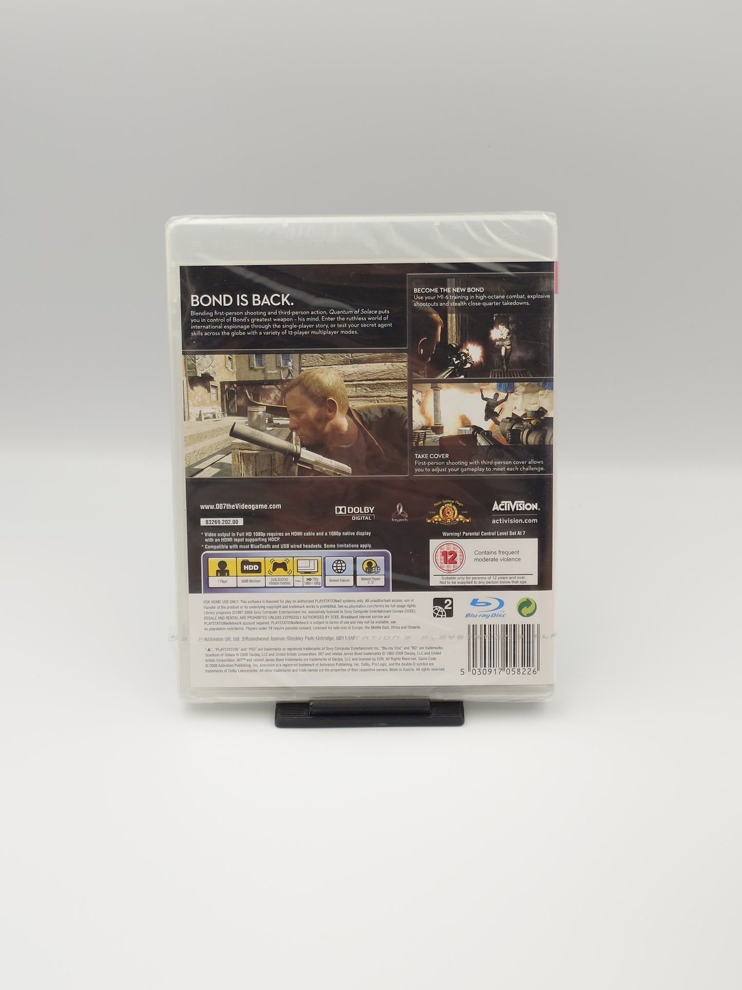 007: Quantum of Solace (PS3, UK PAL) – Factory Sealed