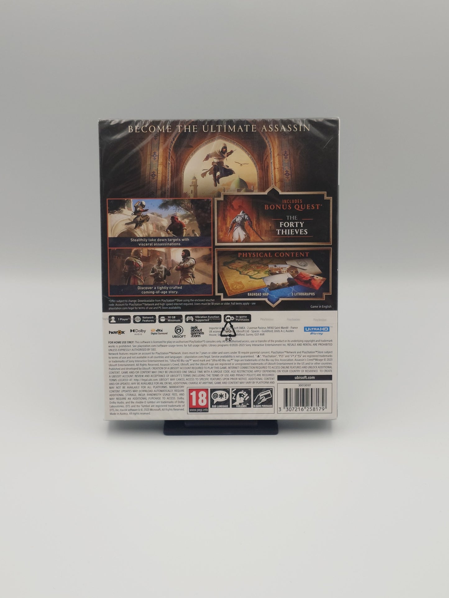 Assassin's Creed Mirage – Launch Edition (PS5, UK PAL) – Factory Sealed