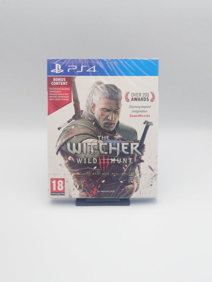 The Witcher 3: Wild Hunt – Slipcover Variant (PS4, UK PAL) – Factory Sealed