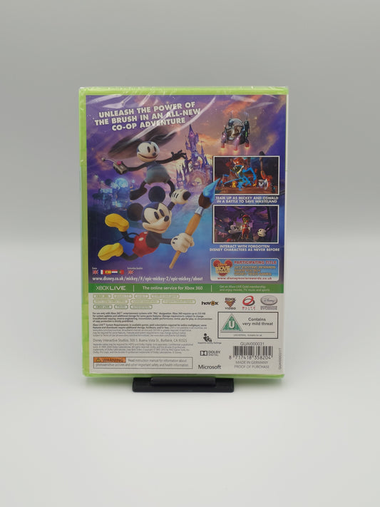 Epic Mickey 2: The Power of Two (Xbox 360, PAL) – Factory Sealed