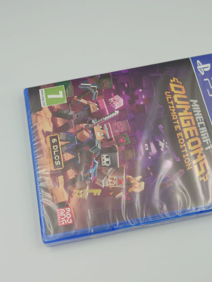 Minecraft Dungeons - Ultimate Edition (PS4, UK PAL) - Factory Sealed