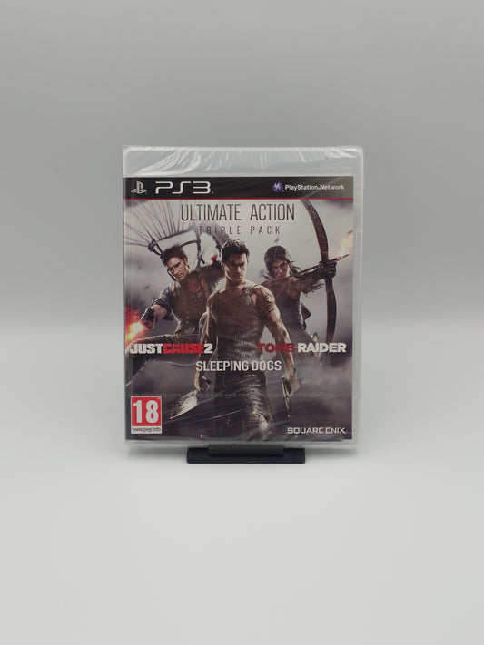 Ultimate Action Triple Pack (PS3, UK PAL) – Factory Sealed