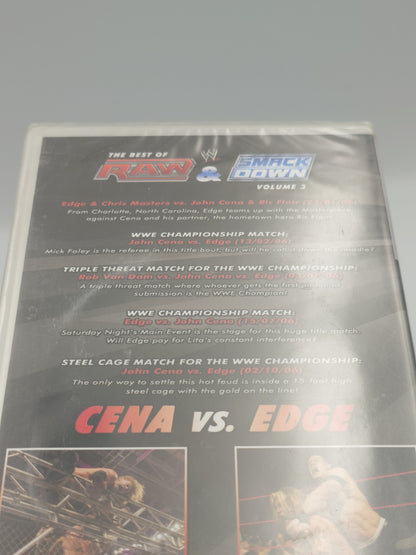 The Best of RAW & SmackDown - Volume 3: Cena vs. Edge (PSP UMD Video, PAL) - Factory Sealed