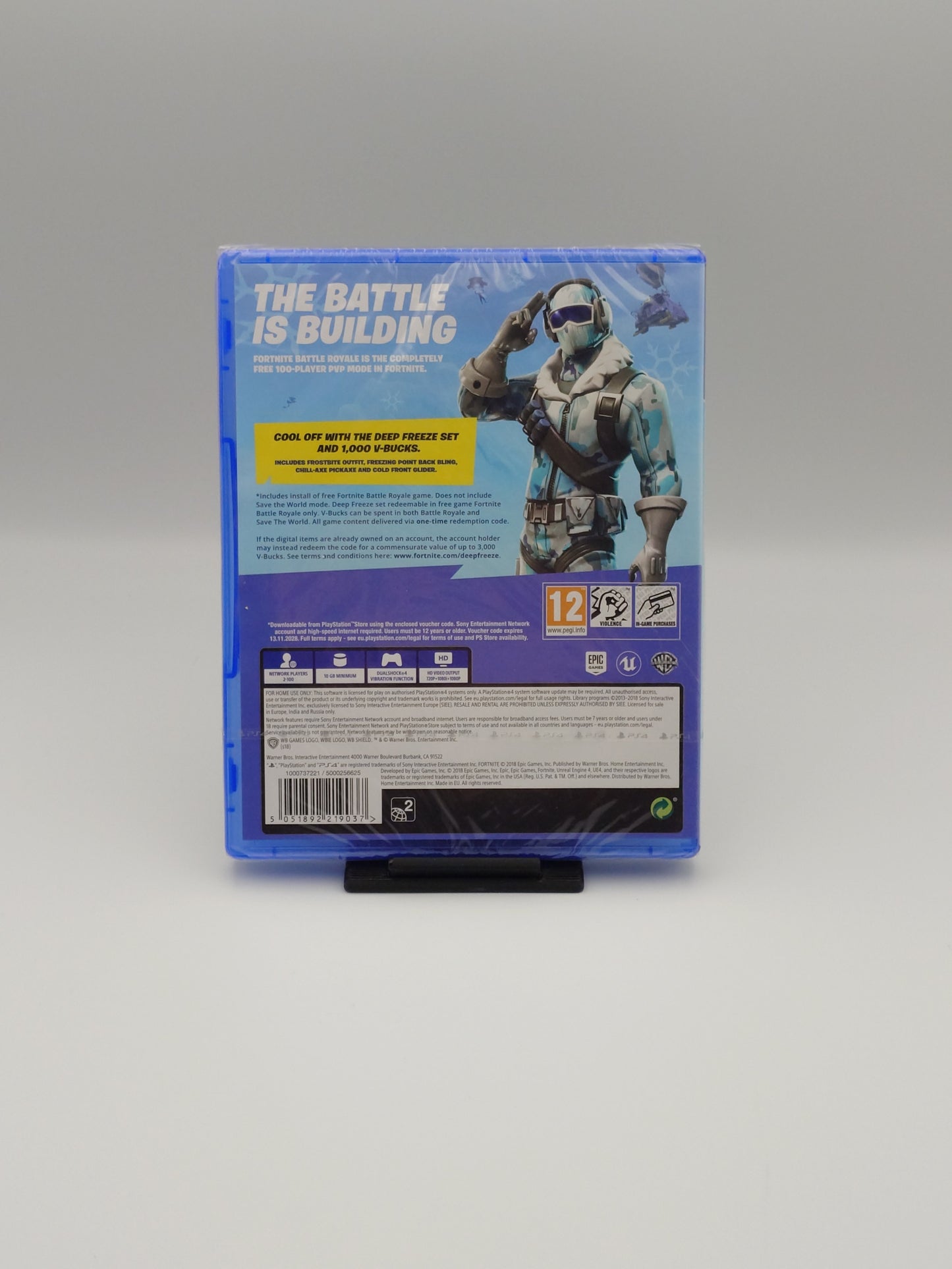 Fortnite: Deep Freeze Bundle (PS4, UK PAL) – Factory Sealed