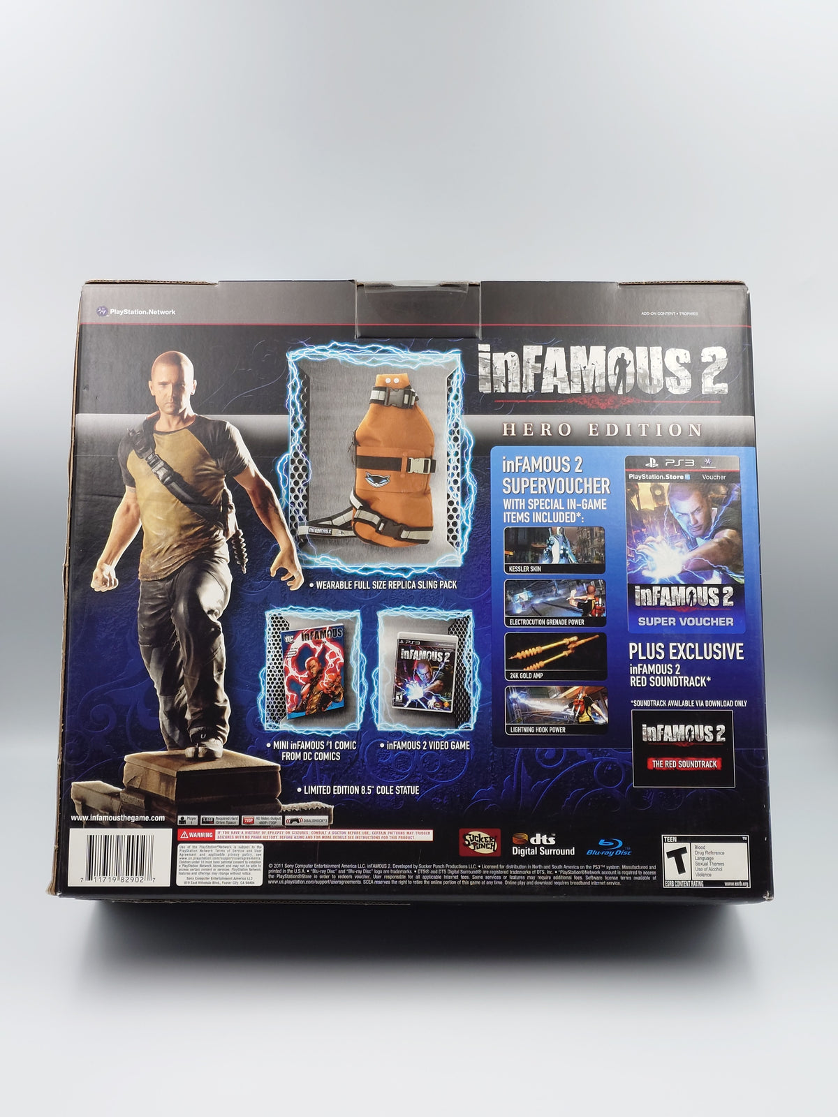 inFamous 2 - Hero Edition (PS3, NTSC-U) - Factory Sealed