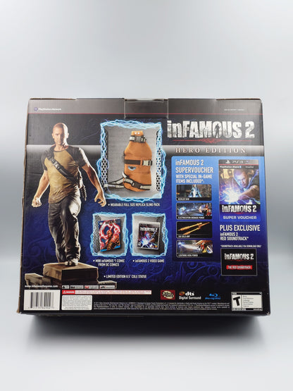 inFamous 2 - Hero Edition (PS3, NTSC-U) - Factory Sealed